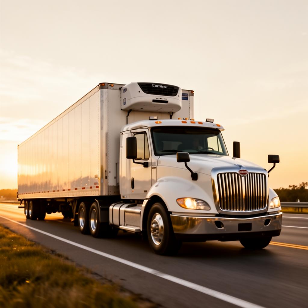 53-foot refrigerated reefer trailer